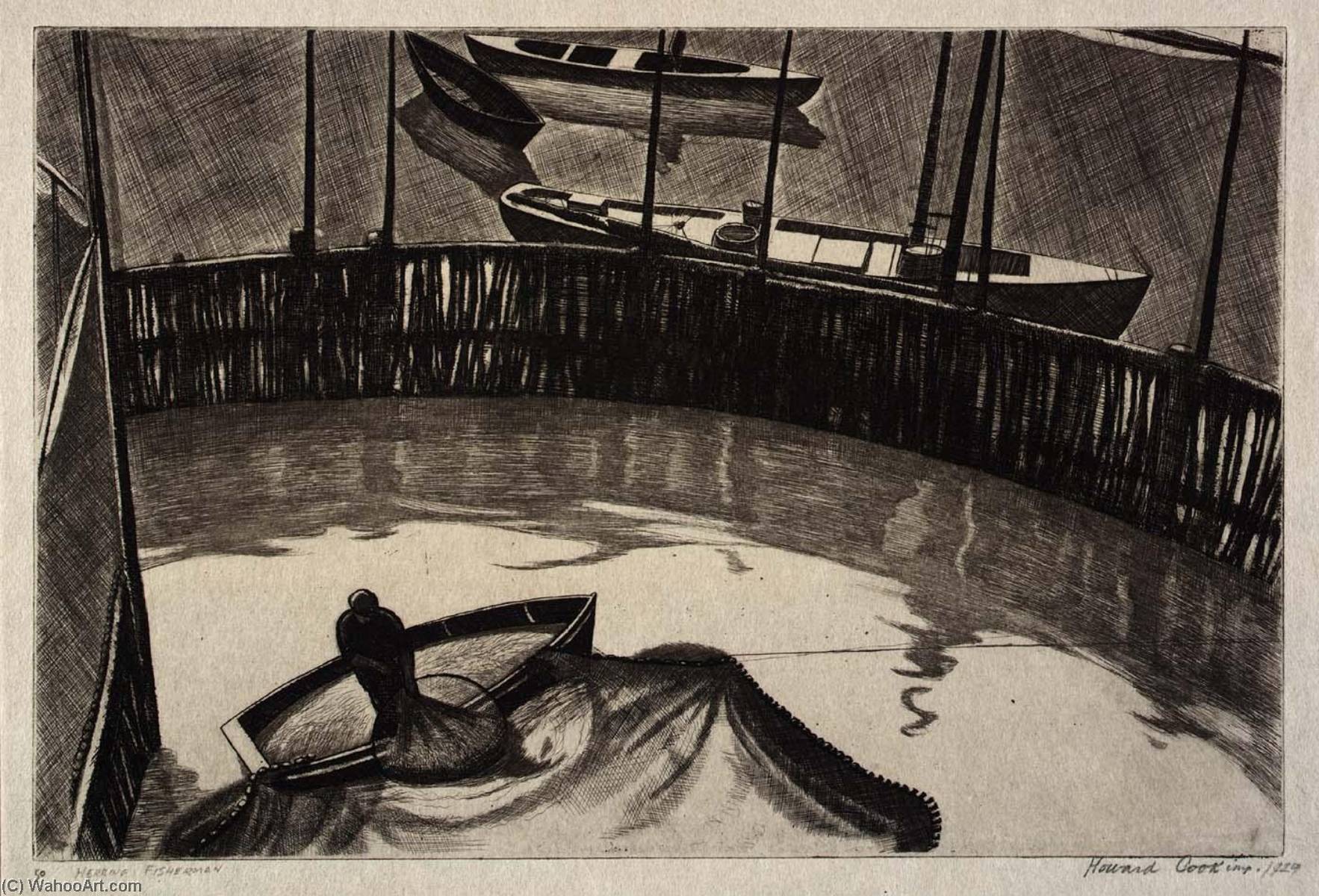 Herring Fisherman — Howard Cook