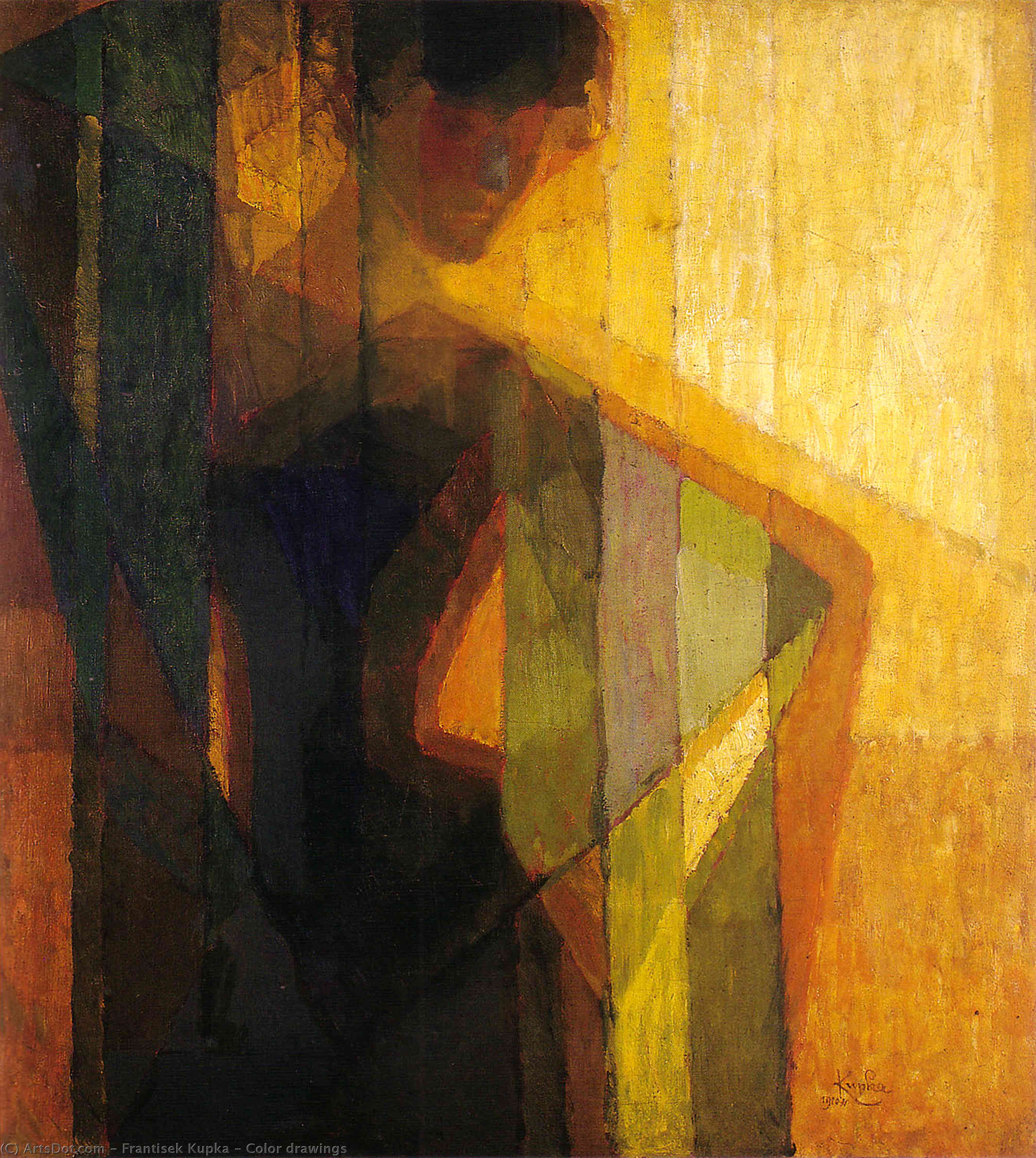 Color Drawings — František Kupka