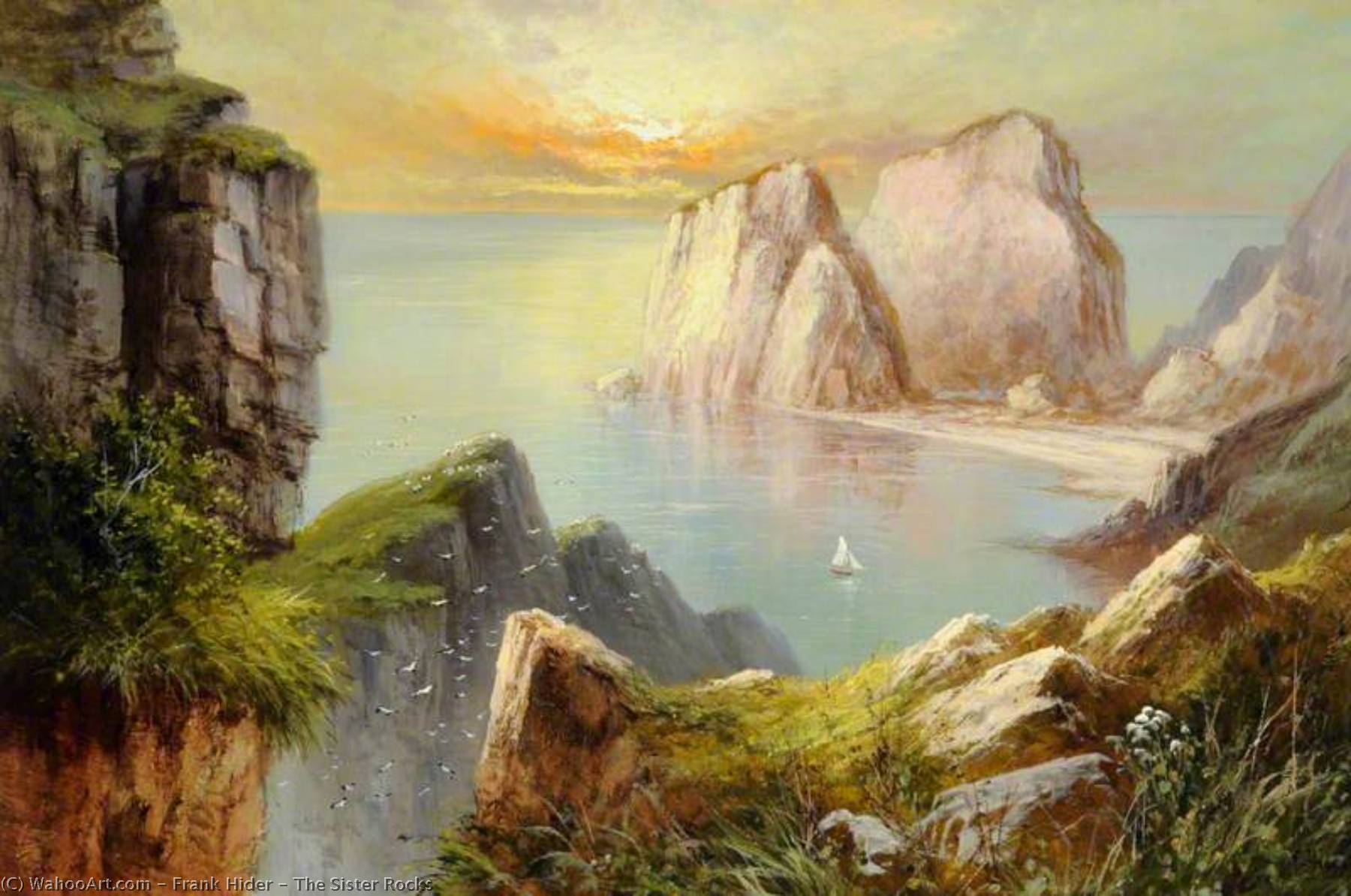 The Sister Rocks — Frank Hider