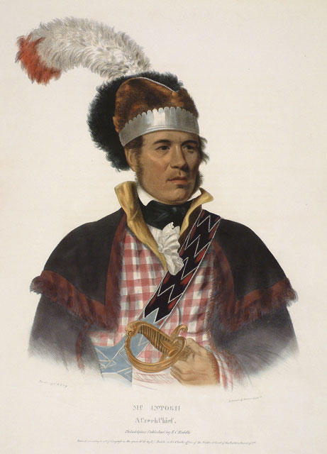 Mcintosh, A Creek Chief — Charles Bird King