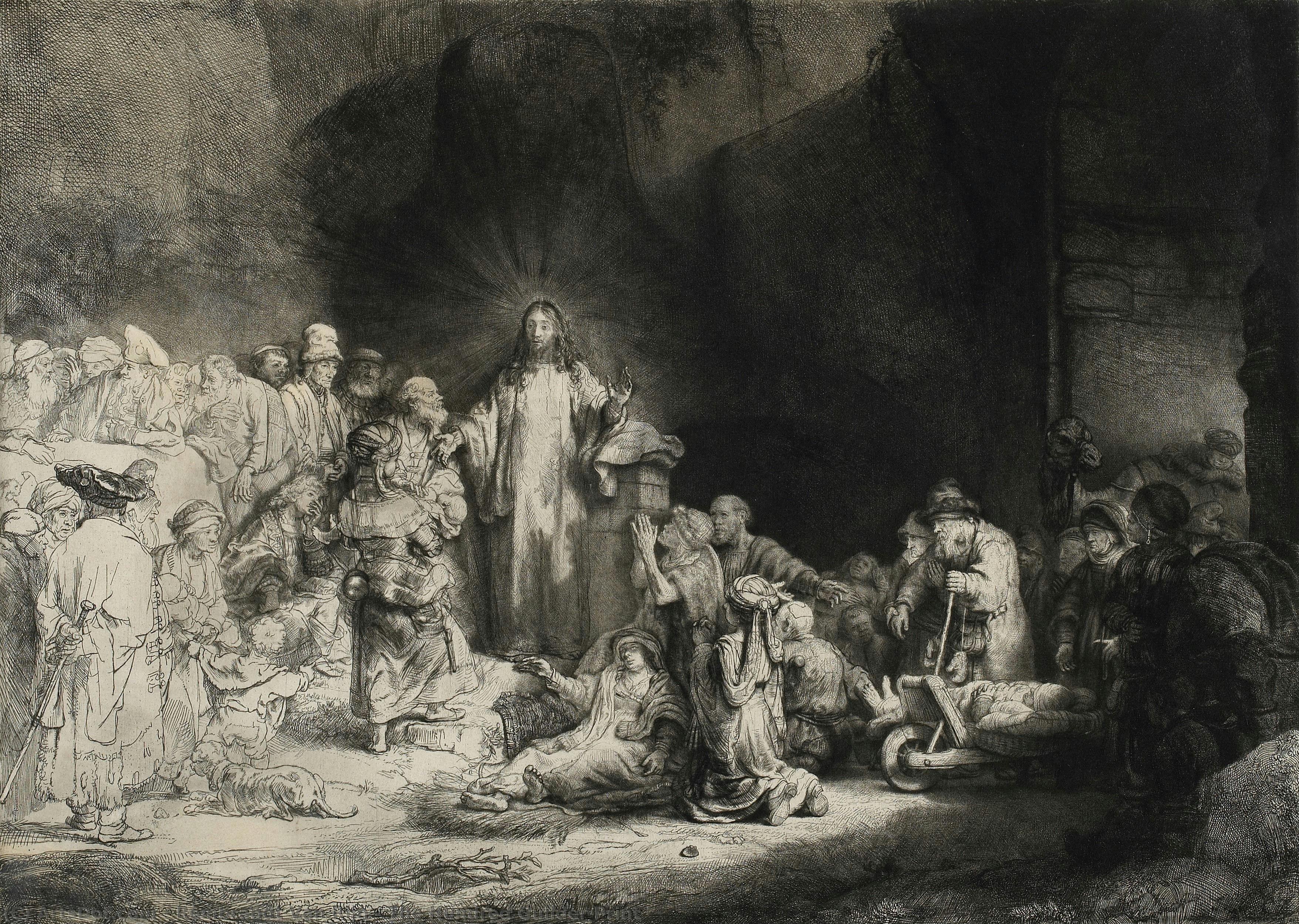 The Hundred Guilder Print — Rembrandt Van Rijn