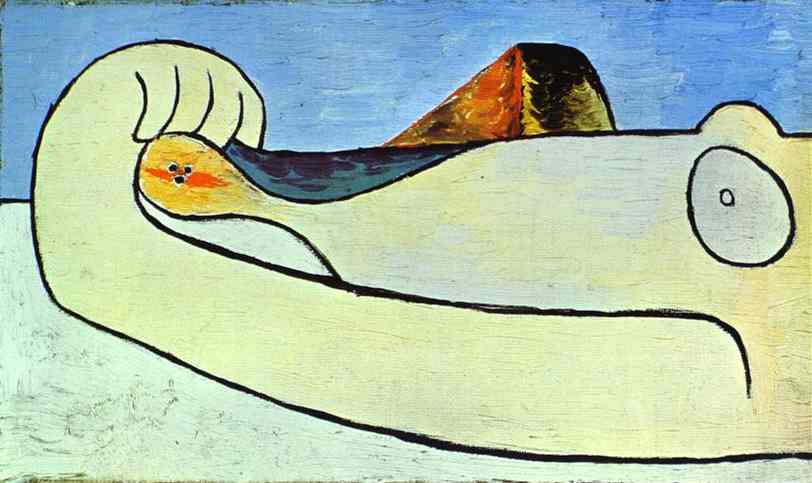 Nude On A Beach — Пабло Пикассо