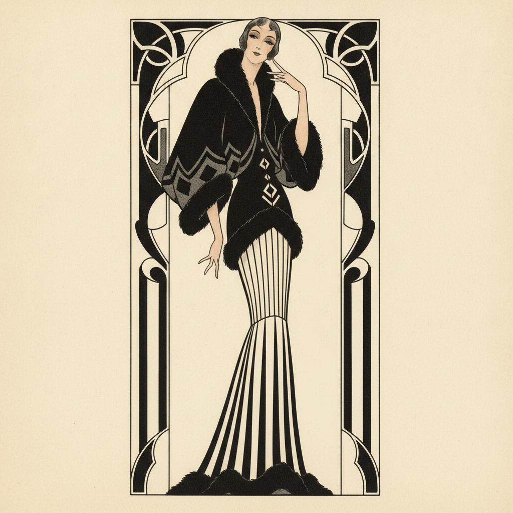 Architectural Silhouette In Black And Cream — Valentin Laurent De Courcey