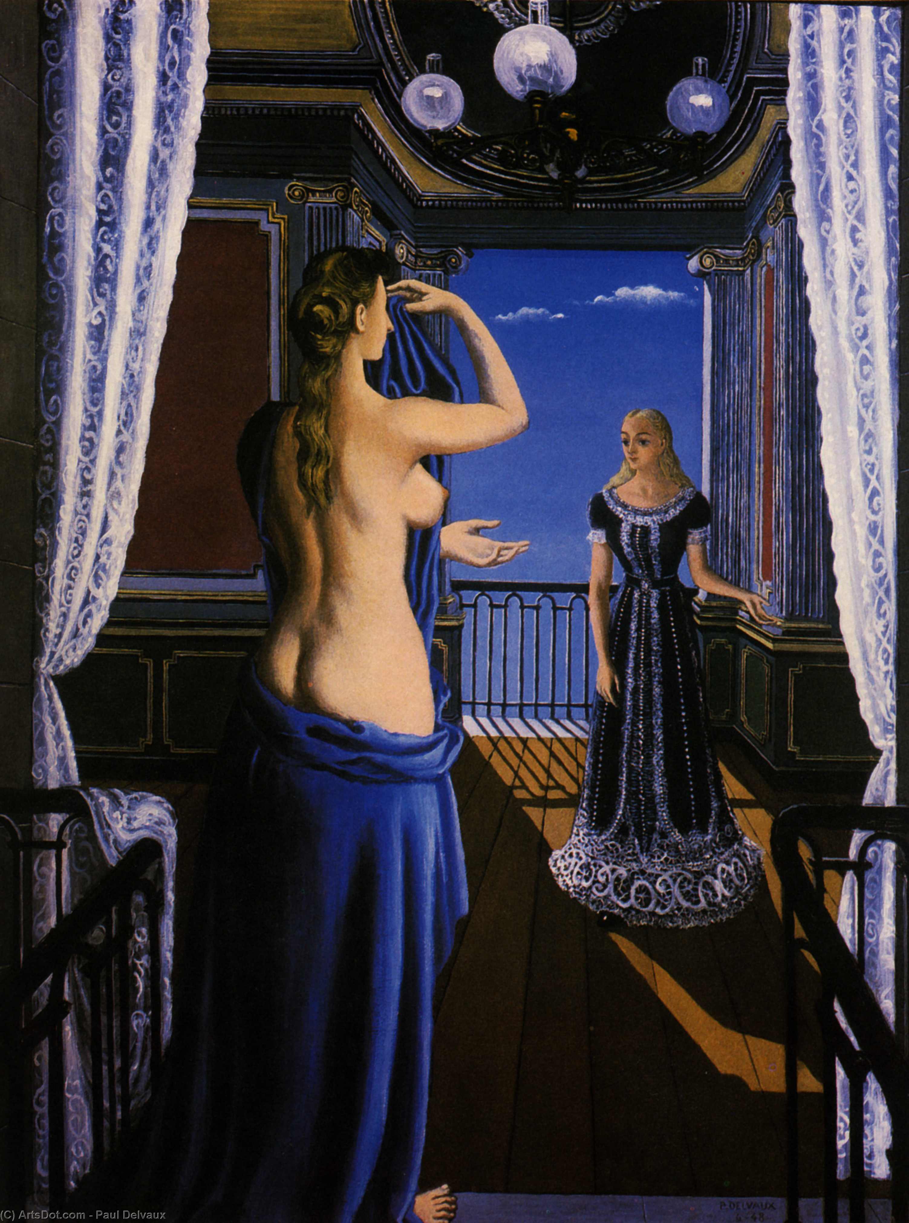 The Balcony — Paul Delvaux