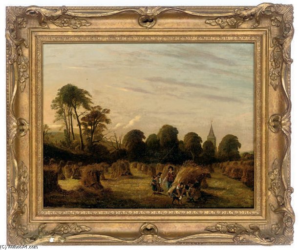 Harvesters At The End Of The Day — James Stark