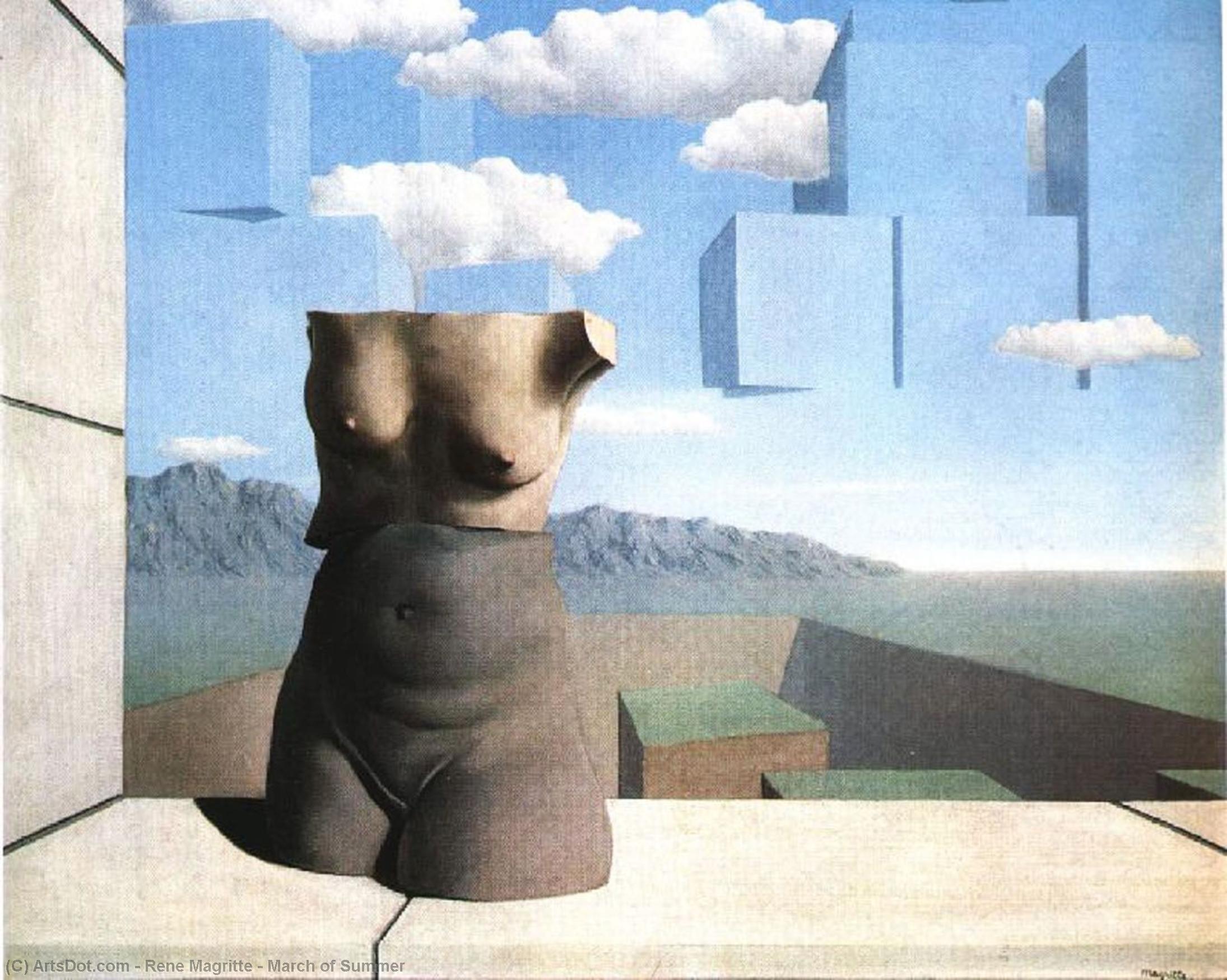 March Of Summer — René Magritte