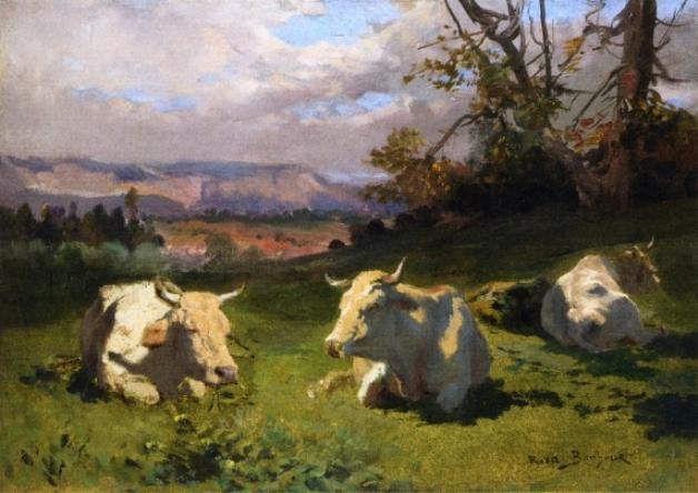 Cows Resting — Rosa Bonheur
