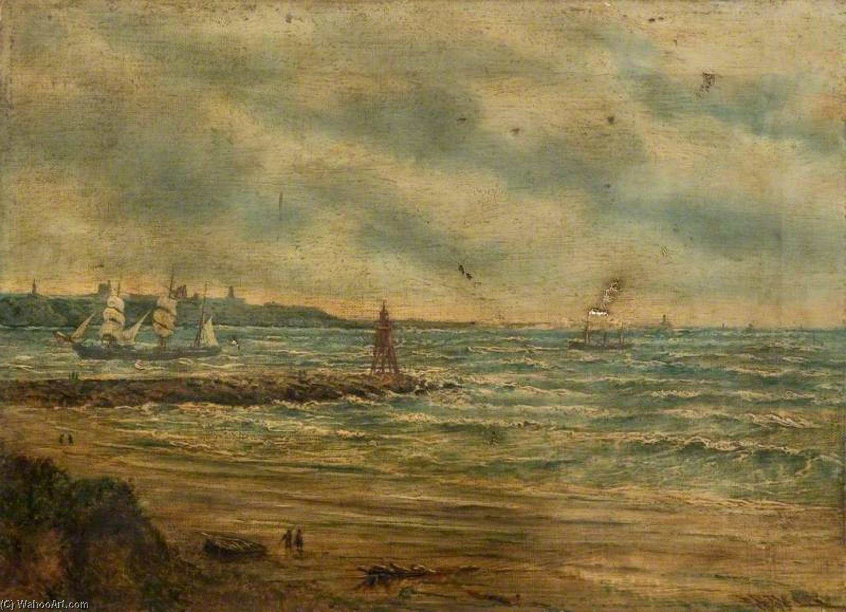 Coast Scene — Bernard Benedict Hemy