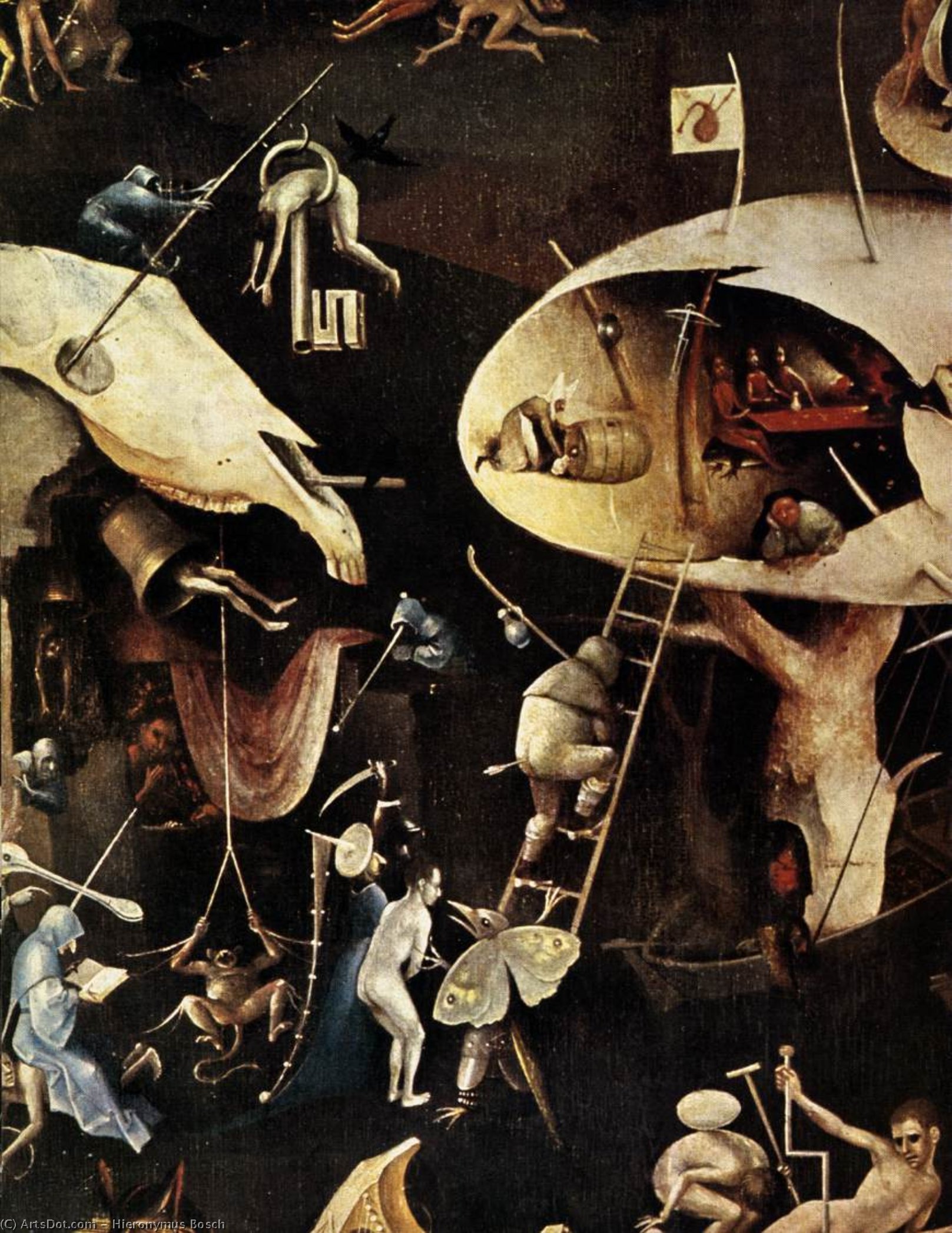 Triptych Of Garden Of Earthly Delights (detalle) — Jerónimo Bosch