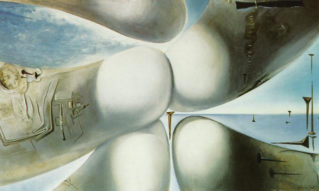 Birth Of A Goddess, 1960 — Salvador Dalí