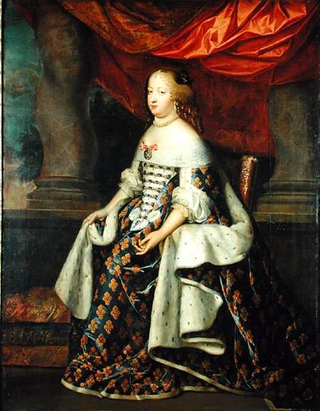 Portrait Of Marie-therese Of Austria — Charles Beaubrun (charles Bobrun)