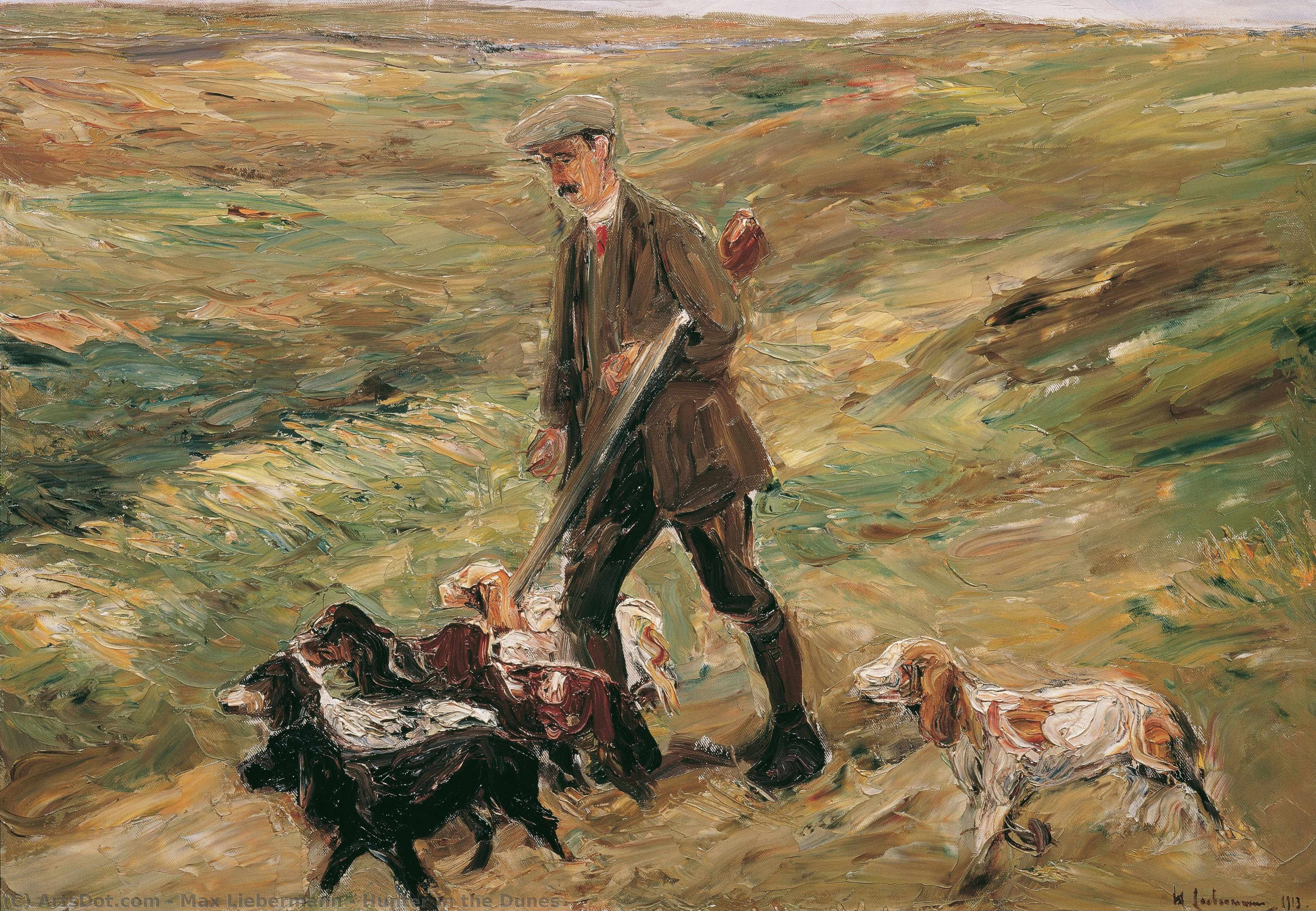 Hunter In The Dunes — Макс Либерманн
