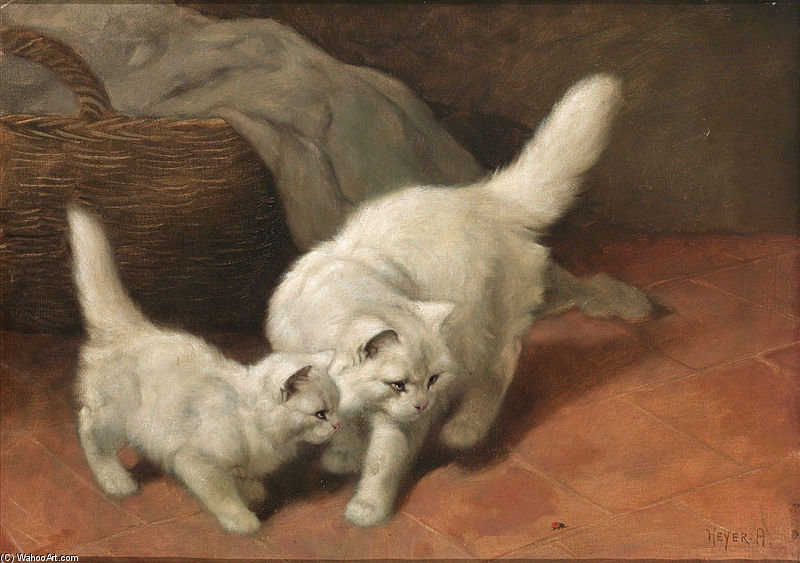 Cats And Ladybugs — Arthur Heyer
