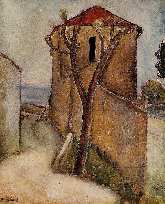 Landscape In The Midi — Модильяни