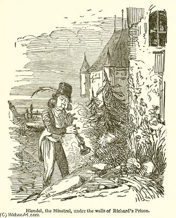 Blondel, The Minstrel, Under The Walls Of Richard's — John Leech