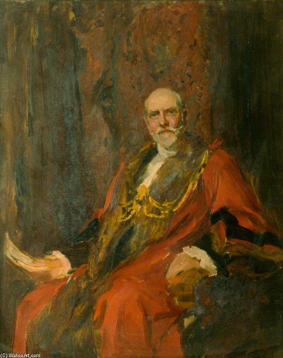 Study Of A Lord Mayor — Sir Hubert Von Herkomer