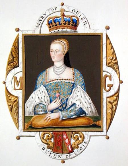 Portrait Of Mary Of Guise Queen Of Scotland — Sarah Countess Of Essex