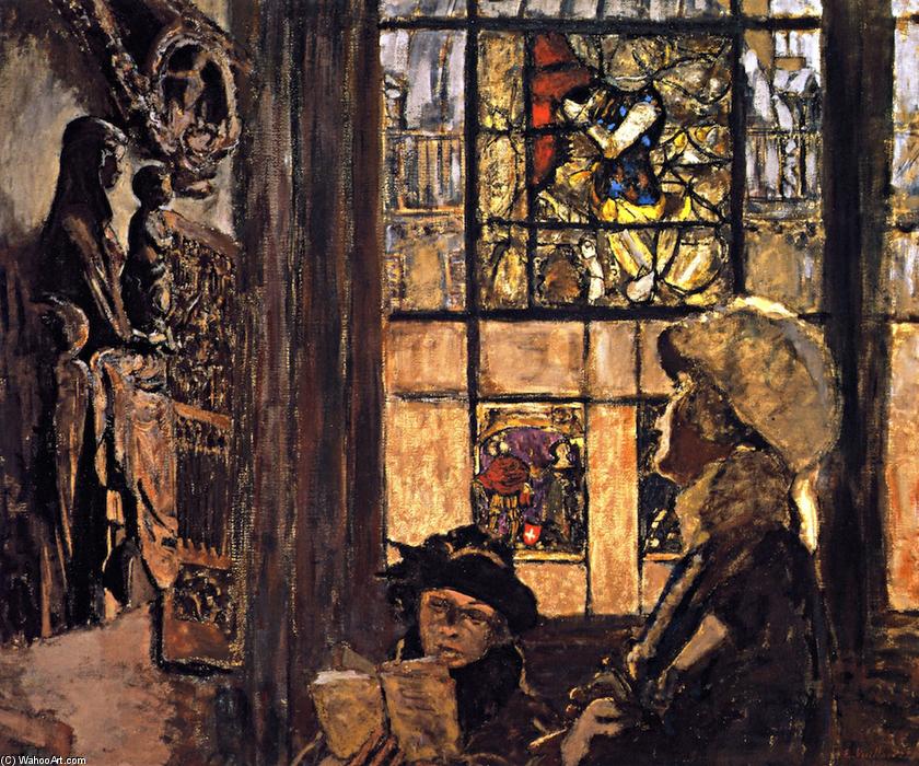The Medieval Gallery At The Musée Des Arts Décoratifs — Jean-édouard Vuillard