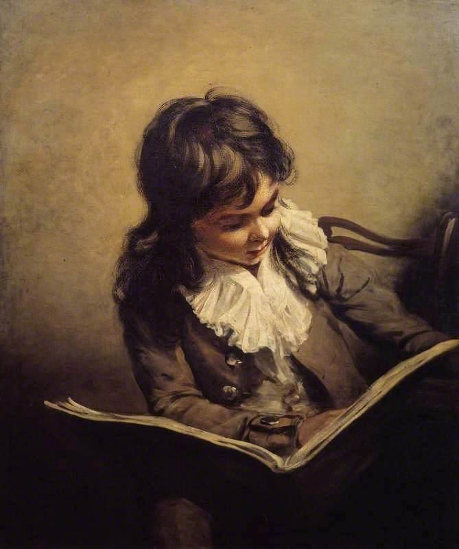 A Boy Reading — Рамзи Ричард Рейнегл