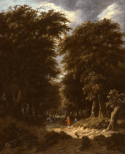 Interieur De Foret — Salomon Rombouts