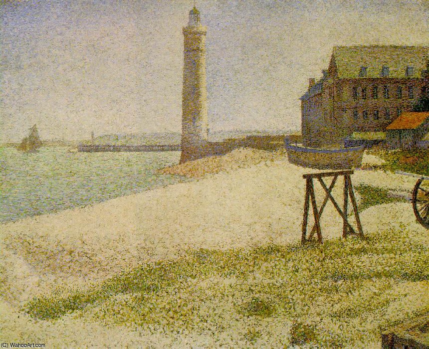 El Faro De Honfleur, Ng Wa — Georges Pierre Seurat