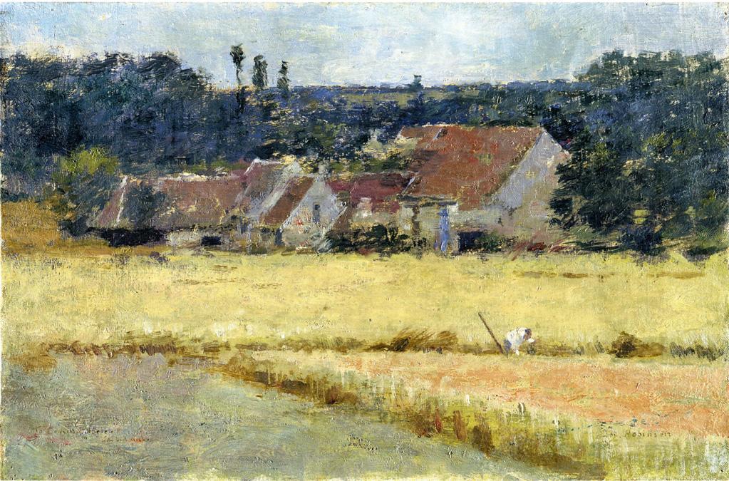 French Farmhouse — Theodore Robinson