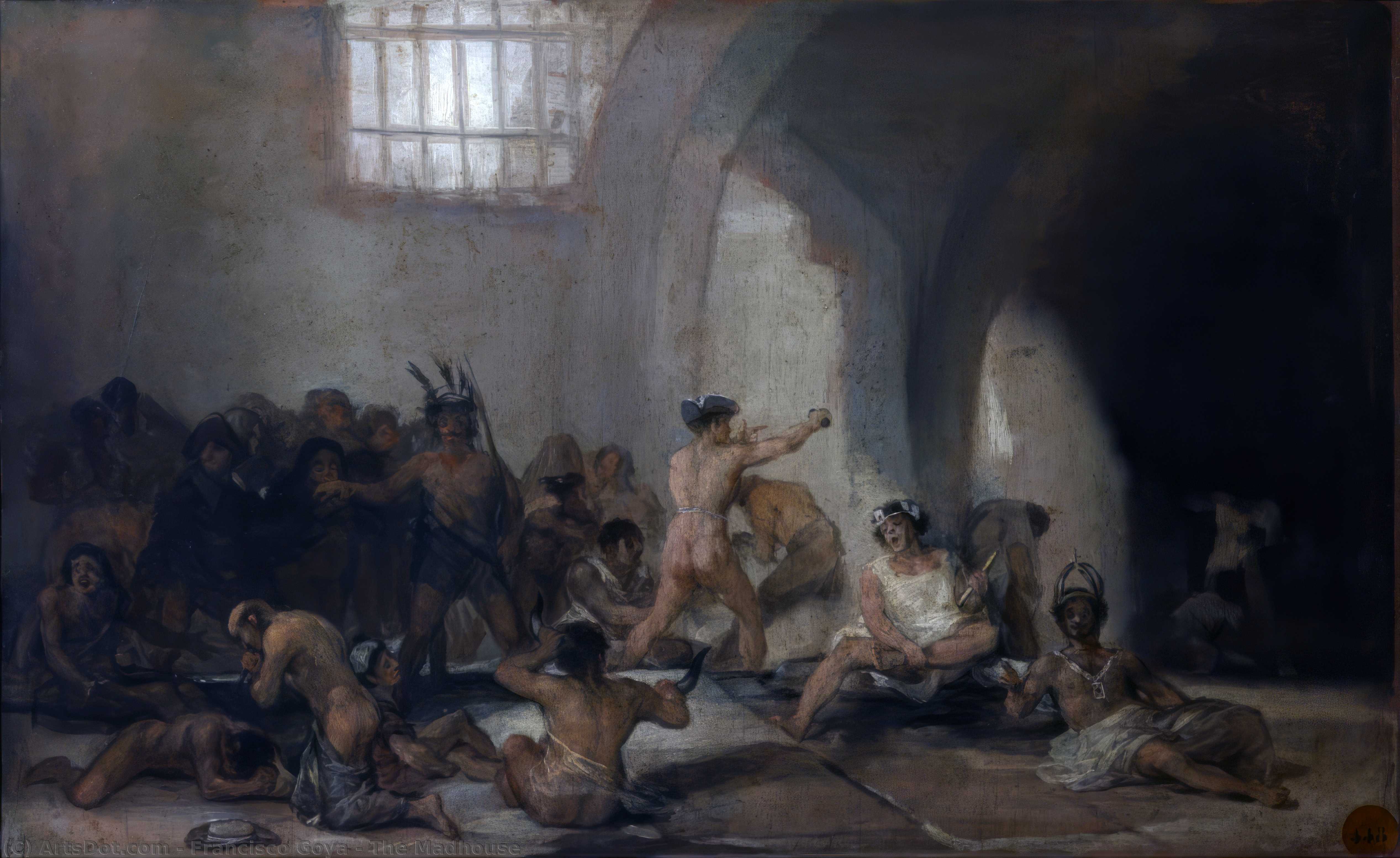 The Madhouse — Francisco José De Goya Y Lucientes