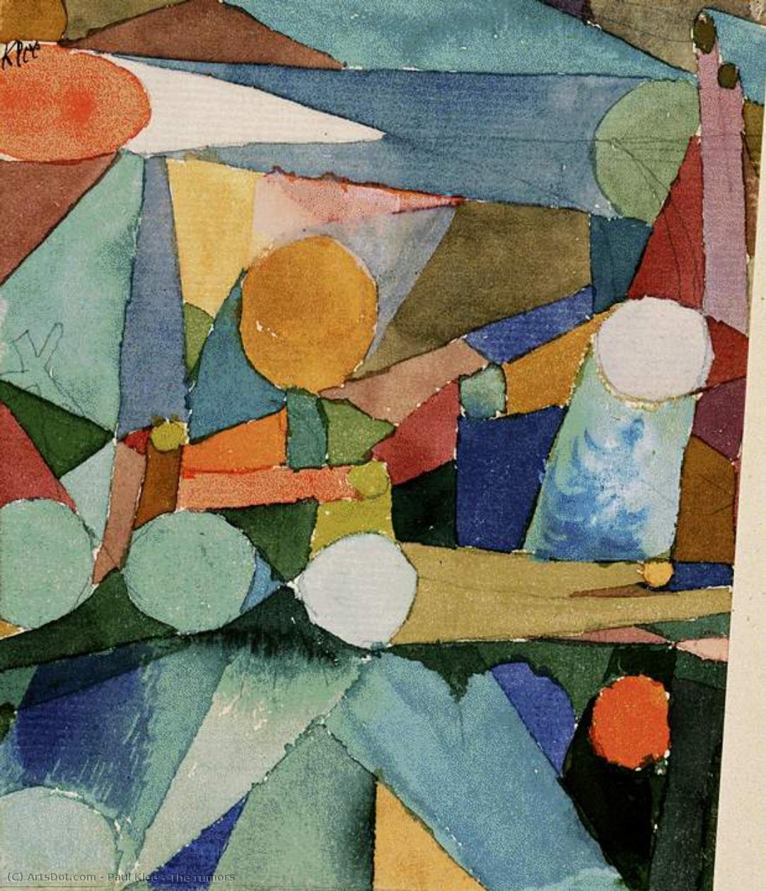 Los Rumores — Paul Klee