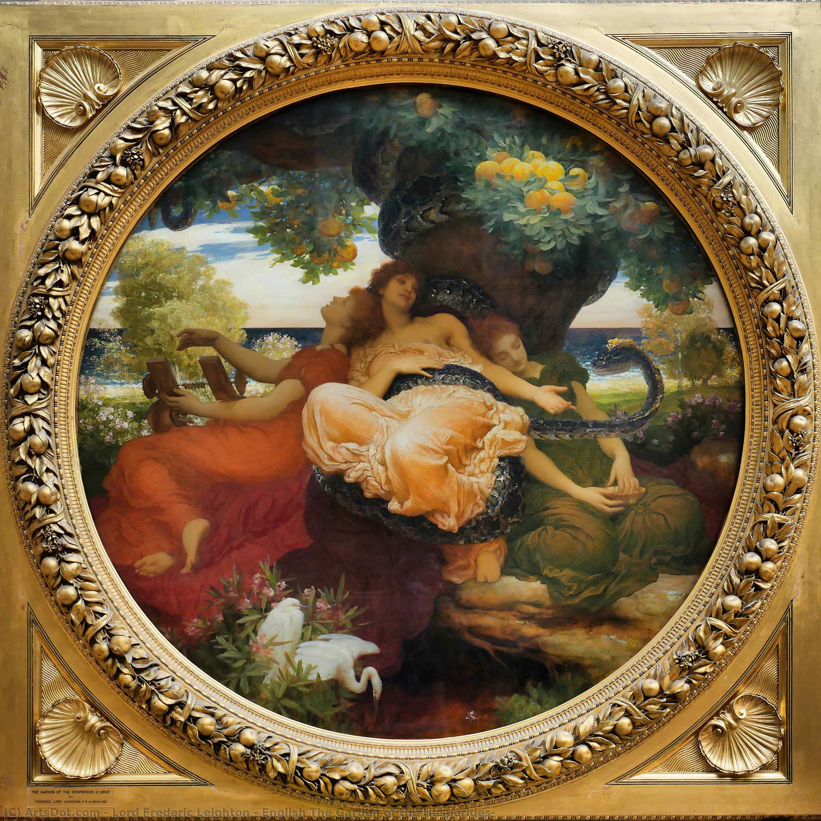 English The Garden Of The Hesperides‎ — Фредерик Лорд Лејтон