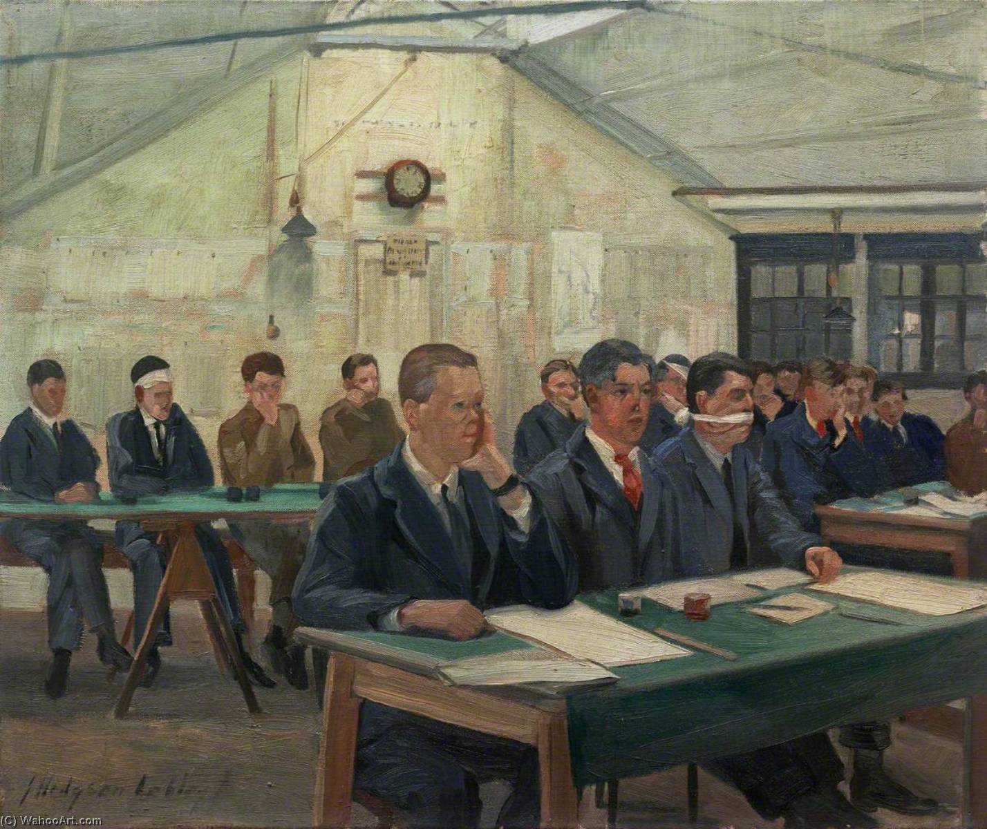 The Queen's Hospital For Facial Injuries, Frognal, Sidcup The Commercial Class — John Hodgson Lobley