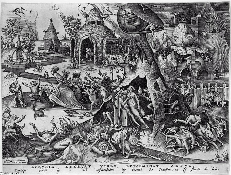 Luxuria (lechery) — Pieter Van Der Heyden