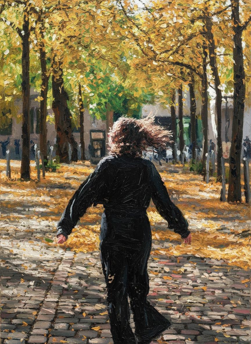 Ephemeral Kinetic: Solitude In Gilded Motion — Jacques Villedieu