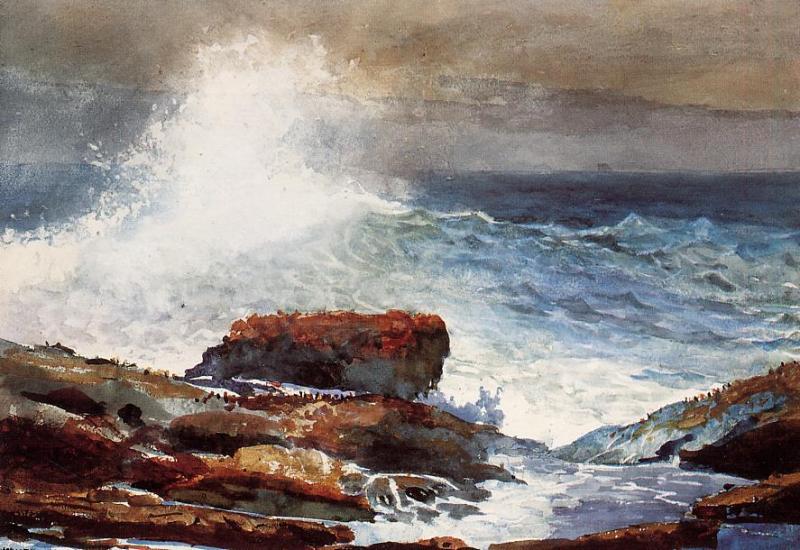 Einfallende Flut — Winslow Homer