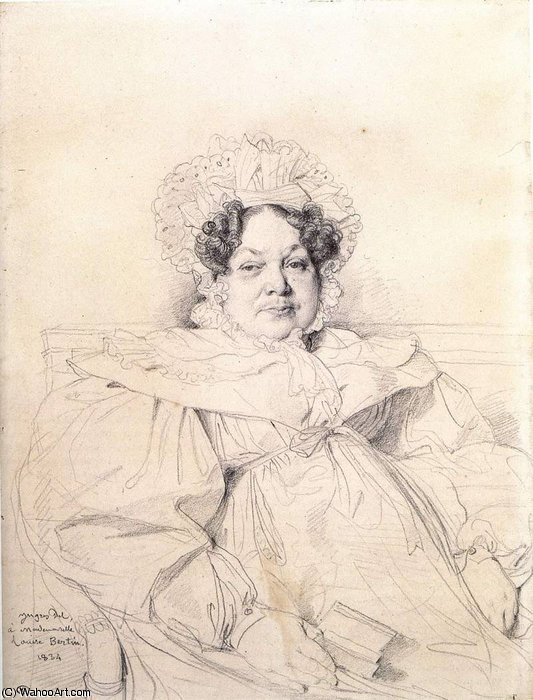 Madame Louis Francois Bertin — Jean-auguste-dominique Ingres