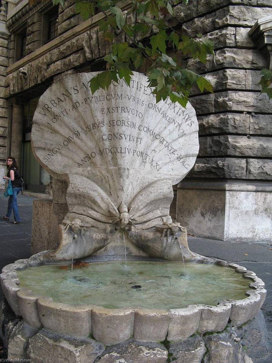 Fontana Delle Api (fountain Of The Bees) — Gian Lorenzo Bernini