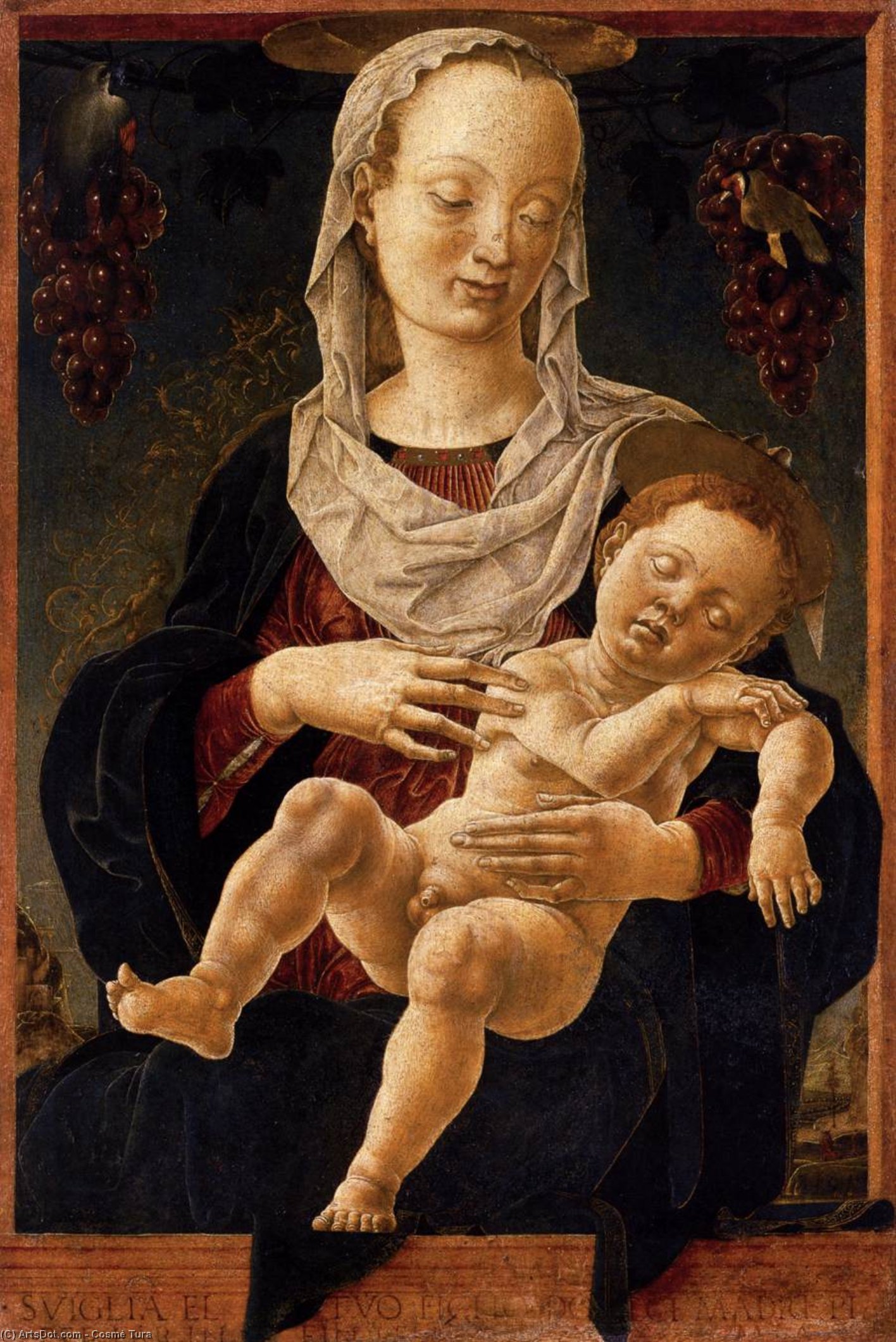 The Madonna Of The Zodiac — Cosmè Tura