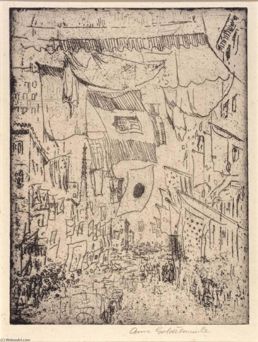 Avenue Of The Allies (5th Avenue) — Anne Goldthwaite
