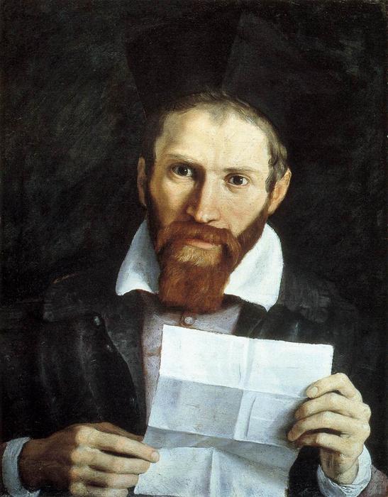 Portrait Of Monsignor Giovanni Battista Agucchi — Domenichino (domenico Zampieri)