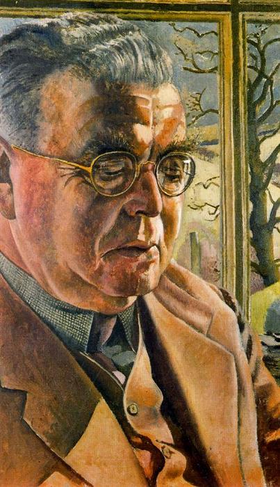 Portrait Of J.l. Behrend — Sir Stanley Spencer