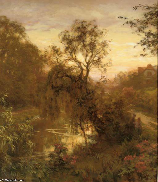 Avond Bij De Witte Brug - — Willem Bastiaan Tholen