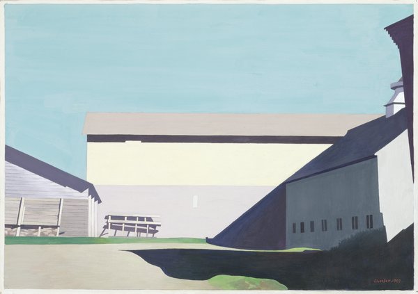 Buildings At Lebanon — Charles Rettew Sheeler Junior