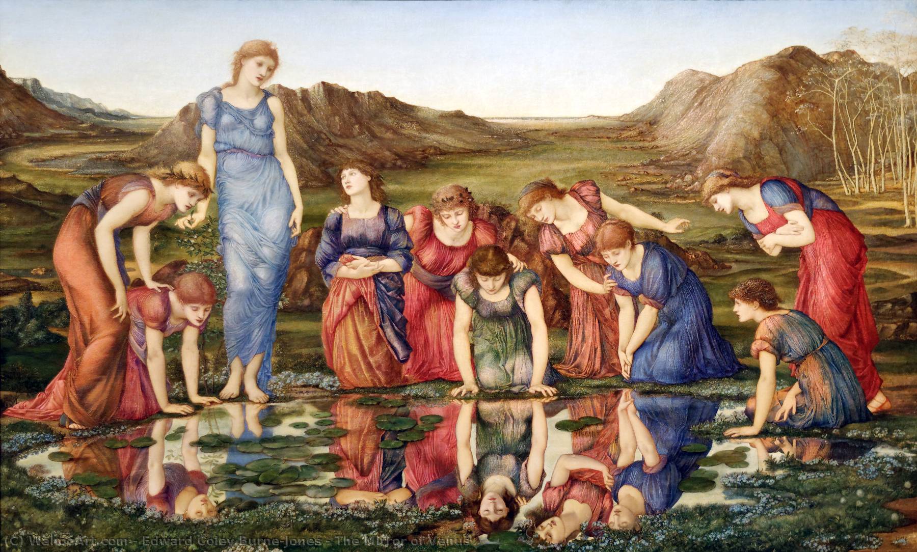The Mirror Of Venus — Edward Coley Burne-jones