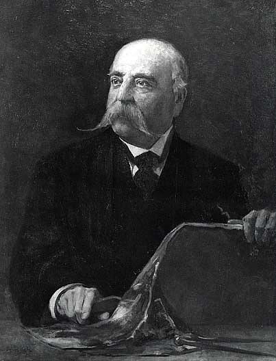 Portrait Of George Browne Post (1837 1913), (painting) — Edwin Howlan