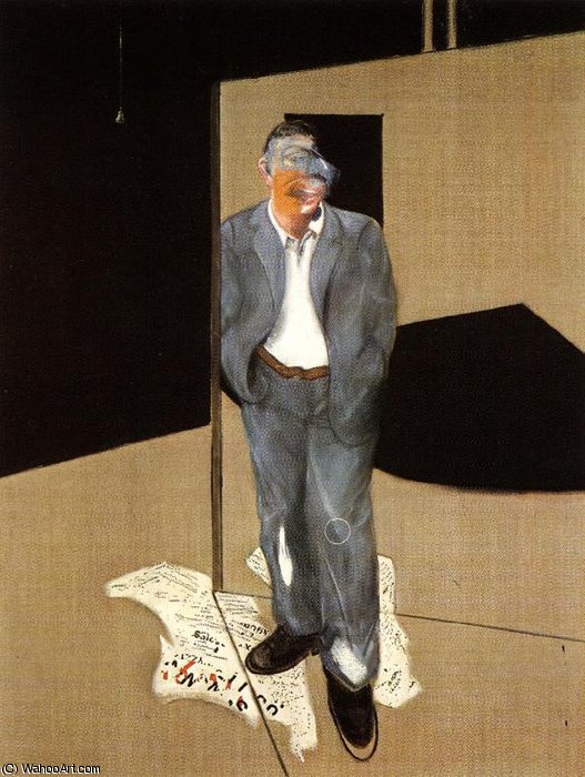 Study Of A Man Talking, — Francis Bacon
