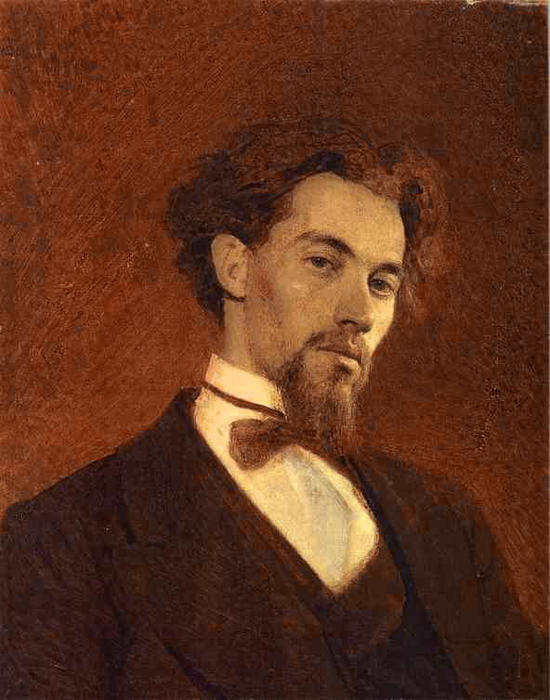Portrait Of The Artist Konstantin Savitsky — Ivan Nikolajewitsch Kramskoj