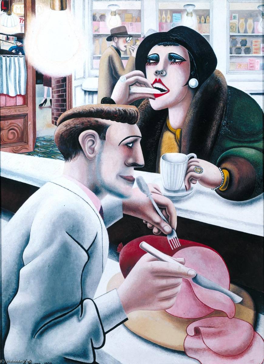 The Snack Bar — Edward Burra