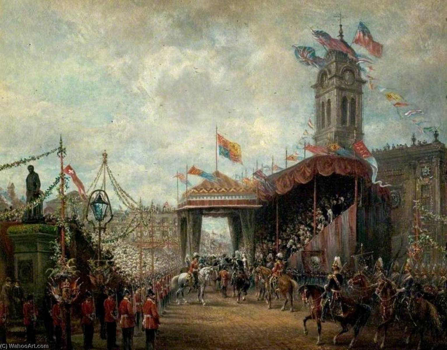 Market Place (the Royal Visit, Derby, 21 May 1891) — David Payne