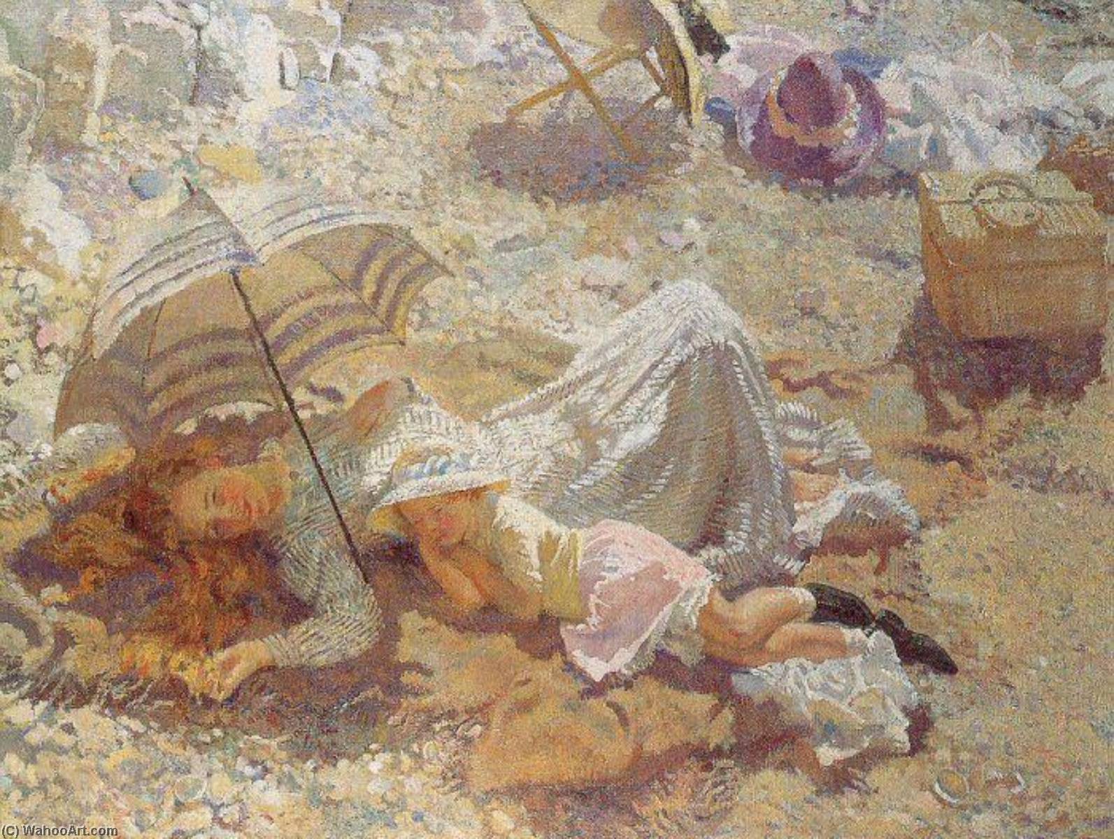 Midday On The Beach — Sir William Newenham Montague Orpen