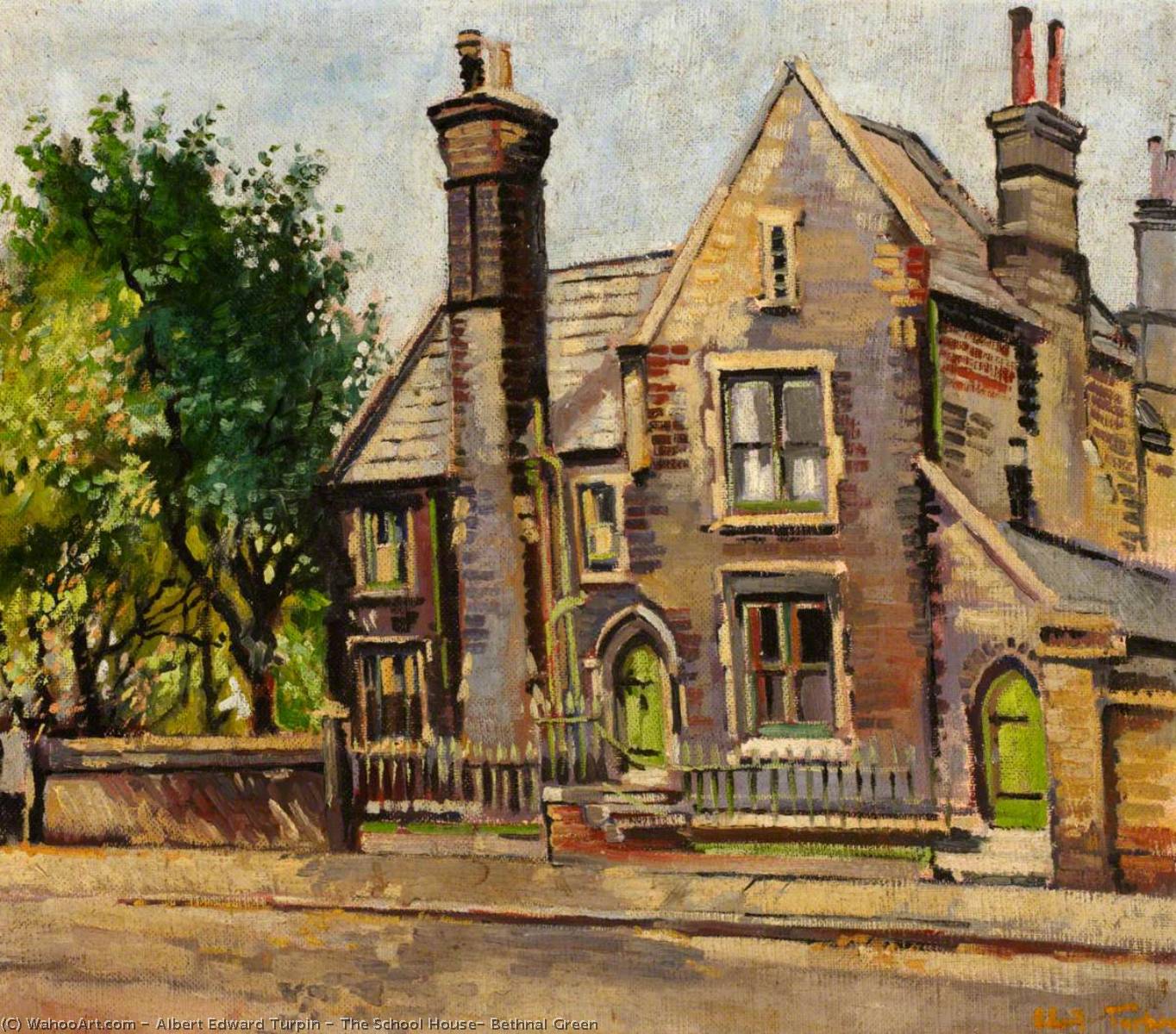 The School House, Bethnal Green — Albert Edward Turpin
