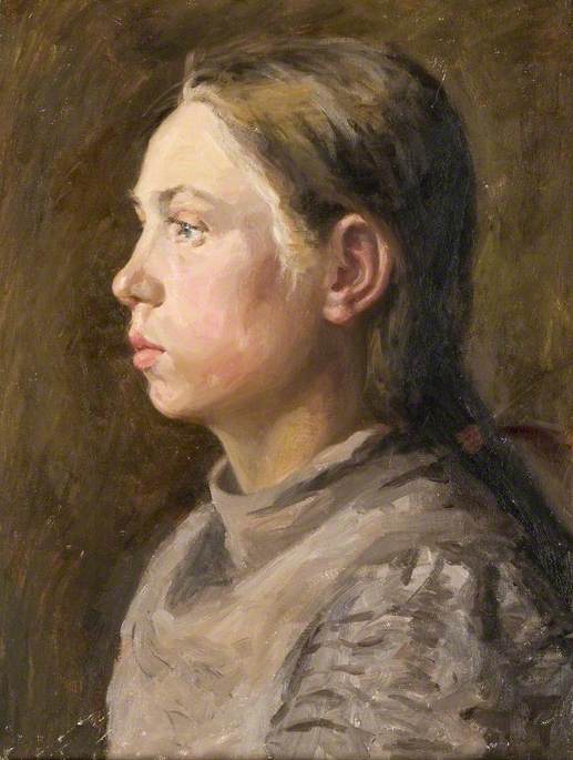 Profile Of A Girl — Albert Ranney Chewett
